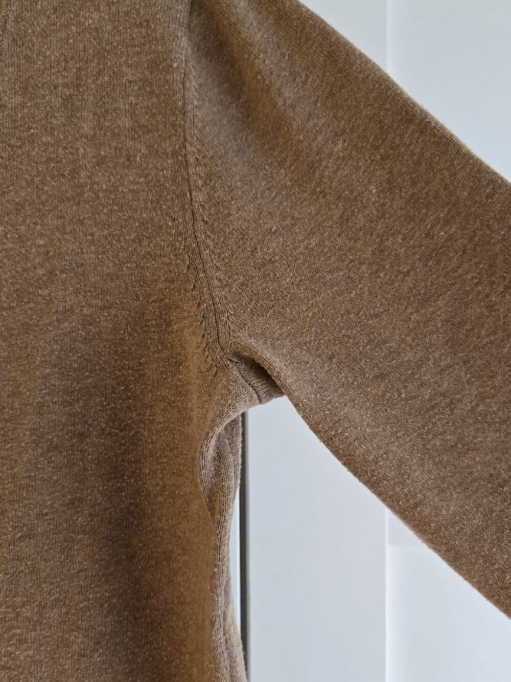 100% Cotton Banana Republic Taupe Cardigan Size M PTP20 - Picture 8 of 11